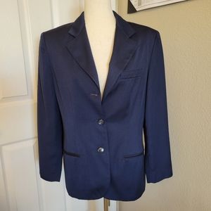 Lizsport Navy Blue Sports Jacket/Blazer Size 6